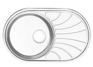 Кухонная мойка IDDIS Suno SUN77SDi77 77см сталь